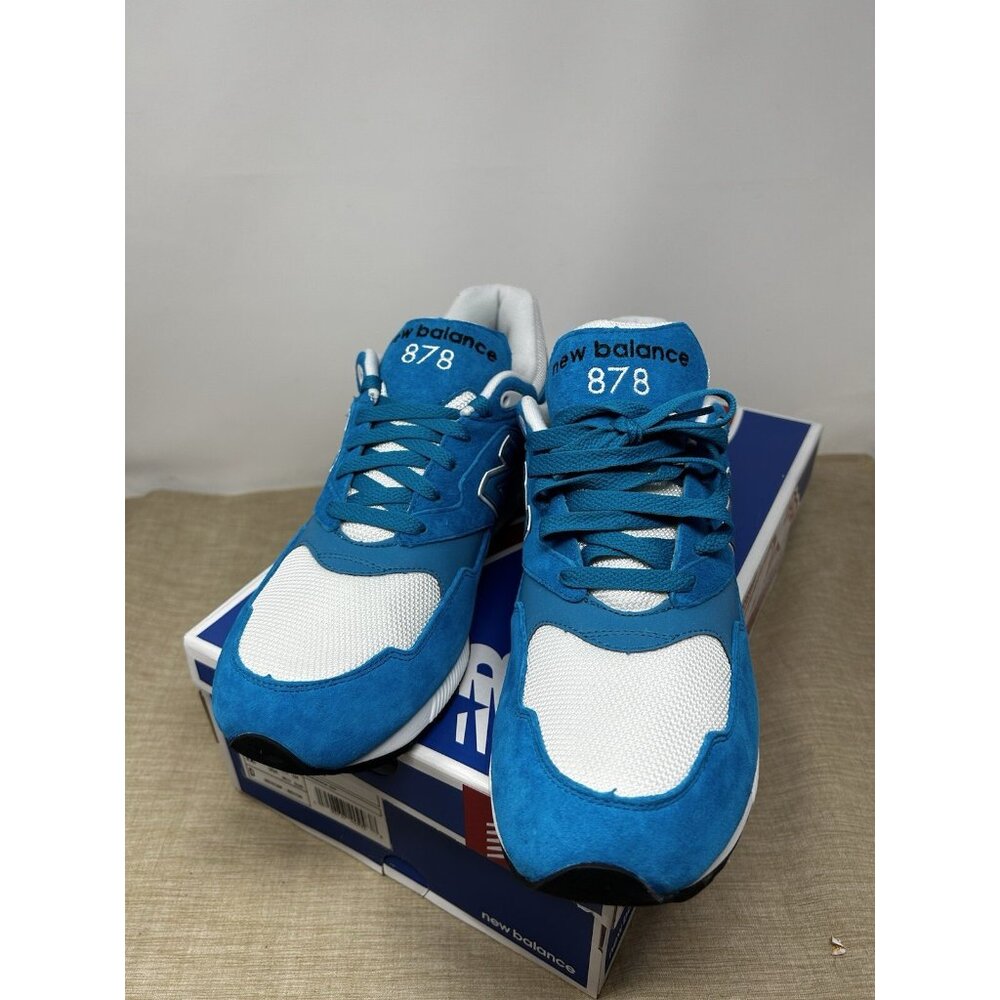 New Balance 878 TEAL Blue Abzorb Sneakers Men’s Size 12D ML878RSB - Picture 2 of 6